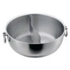Wadasuke Stainless Steel Induction Shabu Shabu Hot Pot With Divider (No Lid) -Kai Store 5785200