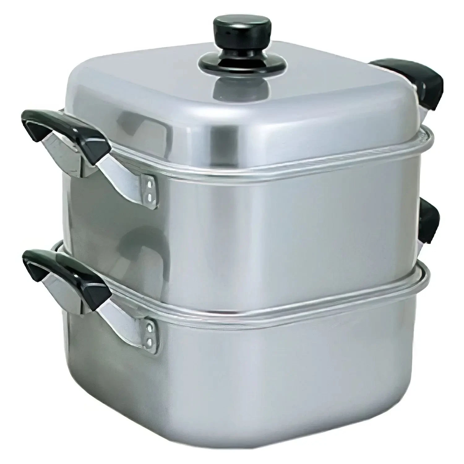 Kai Store -Kai Store AKAOAluminiumTwo TierSquareSteamer725269 1