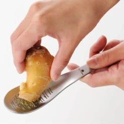 AUX Stainless Steel Grater Spoon -Kai Store AUXStainlessSteelGraterSpoonTM1365 3