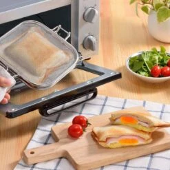 AUX Leye Stainless Steel Grilled Sandwich Maker 14 AUX Leye Stainless Steel Grilled Sandwich Maker -Kai Store AuxLeyeStainlessSteelGrilledSandwichMaker 7