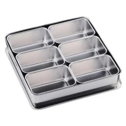 Clover Stainless Steel Yakumi Seasoning Container Medium -Kai Store CloverStainlessSteelYakumiSeasoningContainerMedium135015 5