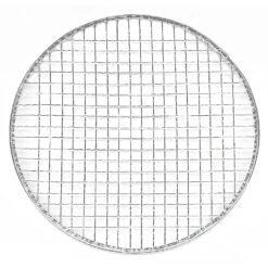 EBM Galvanized Iron Round Barbecue Grill Mesh 200 Pieces