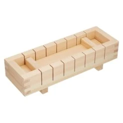 EBM Hinoki Cypress Wooden Sushi Press Sushi Mold