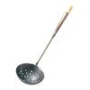 EBM Iron Perforated Wok Ladle -Kai Store EBMIronPerforatedWokLadle