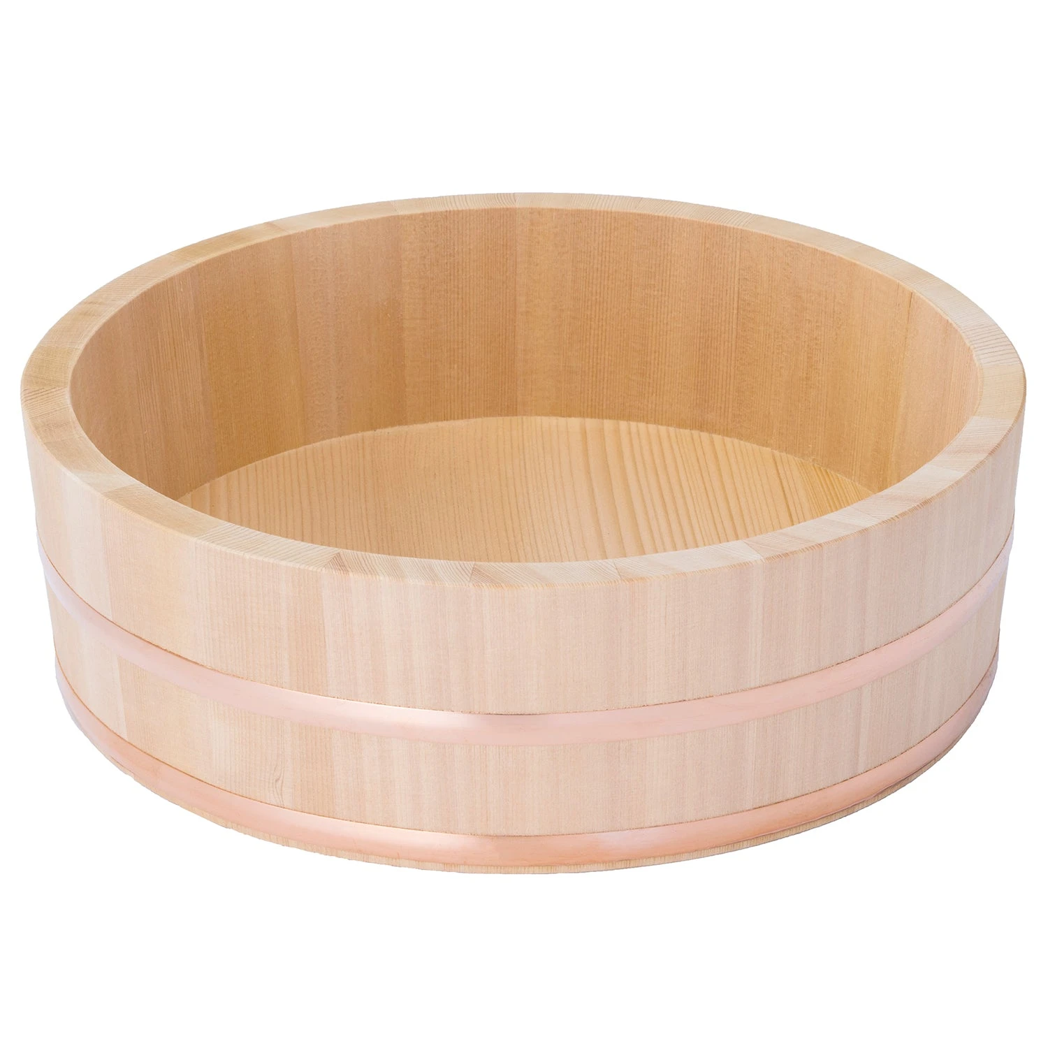 EBM Sawara Cypress Hangiri Wooden Sushi Rice Mixing Bowl 3 EBM Sawara Cypress Hangiri Wooden Sushi Rice Mixing Bowl
