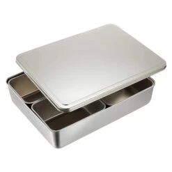 EBM Stainless Steel Antibacterial Yakumi Seasoning Container -Kai Store EBMStainlessSteelAntibacterialYakumiSeasoningContainer051768 4