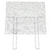 EBM Stainless Steel Chrome Plated Barbecue Grill Mesh Double Handle -Kai Store EBMStainlessSteelChromePlatedBarbecueGrillMeshDoubleHandle3113900