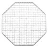 EBM Stainless Steel Octagonal Barbecue Grill Mesh 22 X 9.5cm -Kai Store EBMStainlessSteelOctagonalBarbecueGrillMesh22x9.5cm1686700