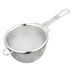 EBM Stainless Steel Tea Strainer Double Mesh