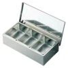 EBM Stainless Steel Yakumi Seasoning Container Open Type -Kai Store EBMStainlessSteelYakumiSeasoningContainerOpenType003873 1