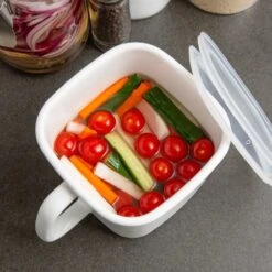 FUJIHORO Enamel Miso Food Container -Kai Store FUJIHOROEnamelMisoFoodContainerN KP 5