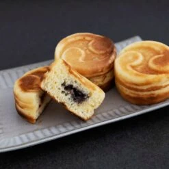 Kai Store -Kai Store Gifu AsahiCast Iron6 PieceObanyakiPan TomoePattern 3