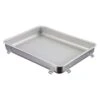 Ikeda Stainless Steel Antibacterial Fluororesin-coated Stackable Tray For Perishables -Kai Store IkedaStainlessSteelAntibacterialFluororesin coatedStackableTrayforPerishables012251