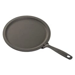 Iwachu Induction Cast-Iron Pizza Pan With Removable Handle