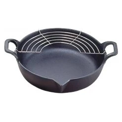 Iwachu Nambu Cast Iron Tempura Pan