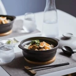 M.STYLE Karl Ceramic Induction Donabe Casserole -Kai Store M.STYLEKarlCeramicInductionDonabeCasseroleKAL0208BE 10