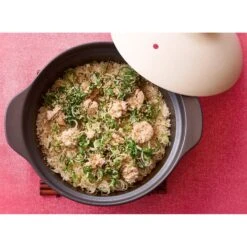 M.STYLE Karl Ceramic Induction Donabe Casserole -Kai Store M.STYLEKarlCeramicInductionDonabeCasseroleKAL0208BE 7