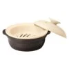 M.STYLE Karl Ceramic Induction Donabe Casserole And Steamer Insert -Kai Store M.STYLEKarlCeramicInductionDonabeCasseroleandSteamerInsertKAL0208BE KAL0218BE 1