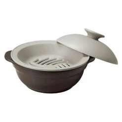 M.STYLE Karl Ceramic Induction Donabe Casserole And Steamer Insert 16 M.STYLE Karl Ceramic Induction Donabe Casserole And Steamer Insert -Kai Store M.STYLEKarlCeramicInductionDonabeCasseroleandSteamerInsertKAL0208BE KAL0218BE 4