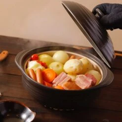 MIYAWO Thermatech Ceramic Induction Donabe Casserole -Kai Store MIYAWOThermatechCeramicInductionDonabeCasserole