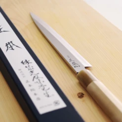 Masamoto Hongasumi Gyokuhaku Steel Sashimi Yanagiba Knife -Kai Store MasamotoHongasumiGyokuhakuSteelSashimiYanagibaKnife 2