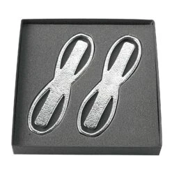 Nousaku Hand-Crafted Cast Tinware Hachi 8 Cutlery Rests (Set Of 2) -Kai Store NousakuHand CraftedCastTinwareHachi8CutleryRests Setof2 4