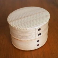 Odate Magewappa Hina Two-Tier Bento Lunch Box -Kai Store OdateMagewappaHinaTwo TierBentoLunchBox 5