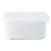 RISU Polyethylene Rectangle Sealed Container White 1 RISU Polyethylene Rectangle Sealed Container White -Kai Store RISUPolyethyleneRectangleSealedContainerWhiteS 2 1