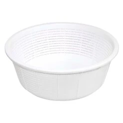 Sanko Plastic Colander Small -Kai Store SankoPolyethyleneStrainerSmall4863010 3