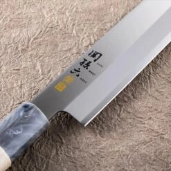 Kai Seki Magoroku Ginju ST Molybdenum Vanadium Stainless Steel Sashimi Yanagiba Knife -Kai Store SekiMagorokuGinjuSTMolybdenumVanadiumStainlessSteelSashimiYanagibaKnifeAK5065 5