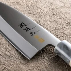 Kai Seki Magoroku Ginju ST Stainless Steel Deba Knife For Left-Handed -Kai Store SekiMagorokuGinjuSTStainlessSteelDebaKnifeforLeft HandedAK5062 3