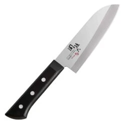 Kai Seki Magoroku Moegi Stainless Steel Santoku Knife