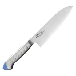 RYUJI Molybdenum Steel Santoku Knife -Kai Store ShimomuraMolybdenumSteelSantokuKnifeALY9301 5