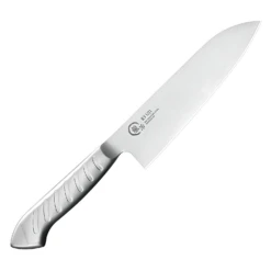 RYUJI Molybdenum Steel Santoku Knife