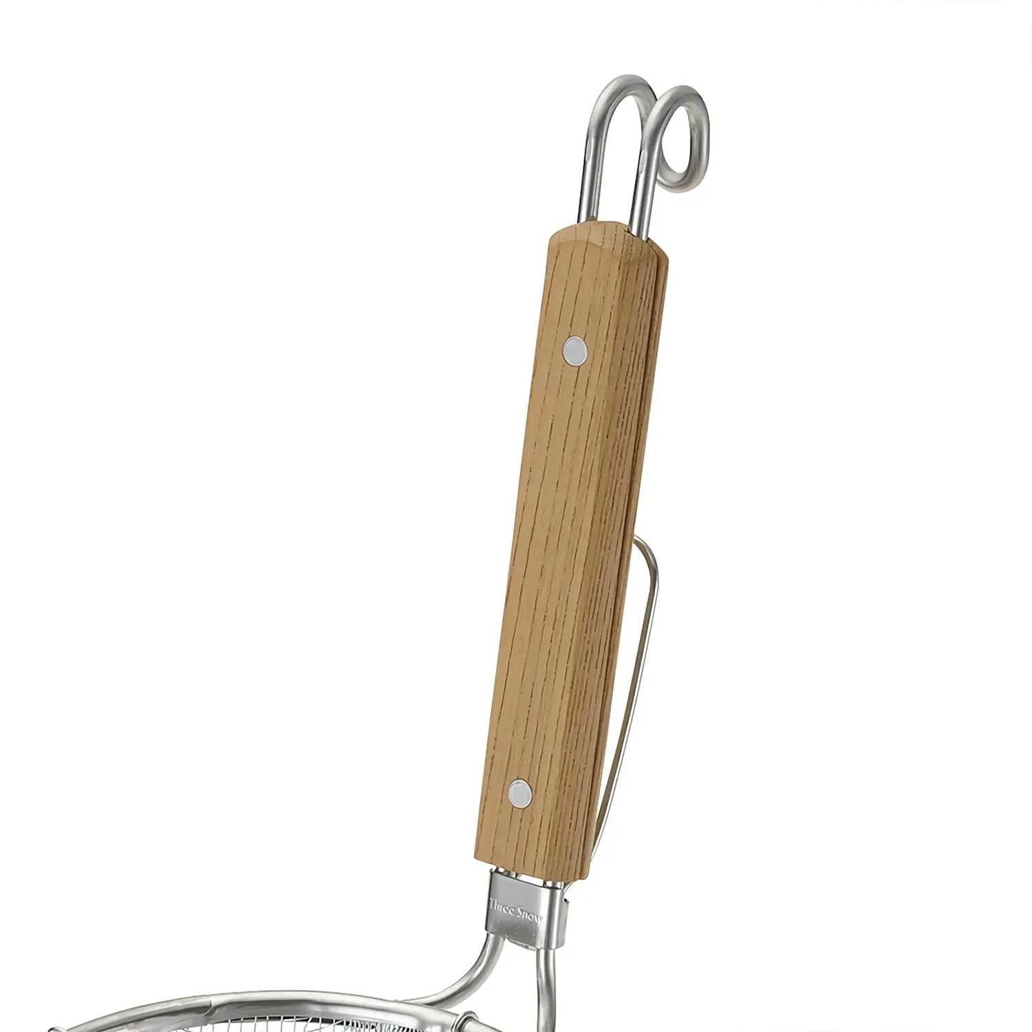 Three Snow Stainless Steel Deep Ramen Tebo Noodle Strainer Round Base 8 Three Snow Stainless Steel Deep Ramen Tebo Noodle Strainer Round Base - Image 6