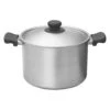 Sori Yanagi 3-Ply Stainless Steel Induction Stockpot 22cm -Kai Store SoriYanagi3 PlyStainlessSteelInductionStockpot22cm