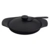 Sori Yanagi Cast Iron Induction Oil Pan Griddle 22cm With Lid & Fork