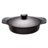 Sori Yanagi Cast Iron Induction Shallow Casserole 22cm With Lid & Fork -Kai Store SoriYanagiCastIronInductionShallowCasserole22cmwithLid Fork 1