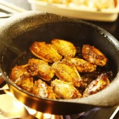 Sori Yanagi Cast Iron Induction Shallow Casserole 22cm With Stainless Steel Lid -Kai Store SoriYanagiCastIronInductionShallowCasserole22cmwithStainlessSteelLid 6