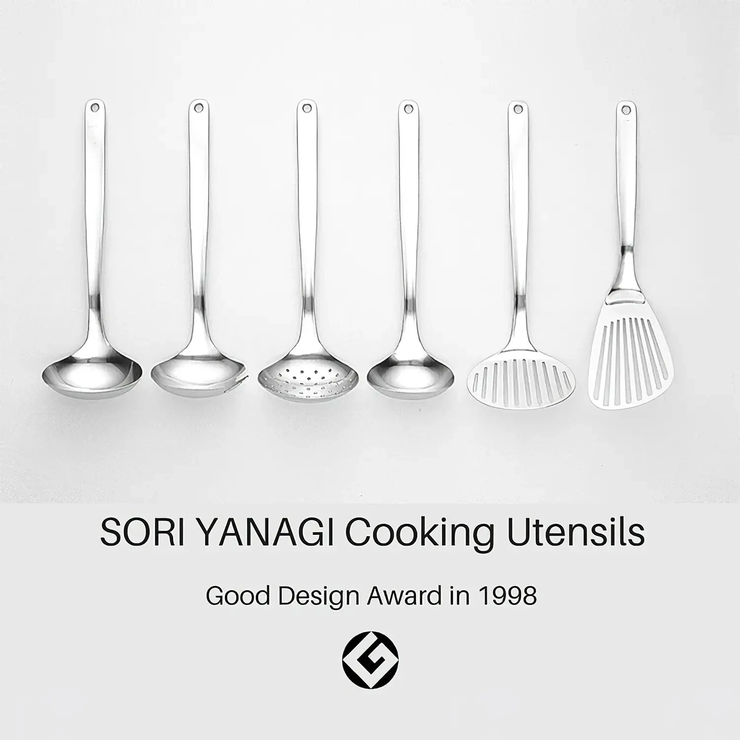 Sori Yanagi Stainless Steel Ladle 4 Sori Yanagi Stainless Steel Ladle - Image 2