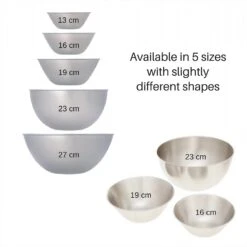 Sori Yanagi Stainless Steel Mixing Bowl -Kai Store SoriYanagiStainlessSteelMixingBowl 10