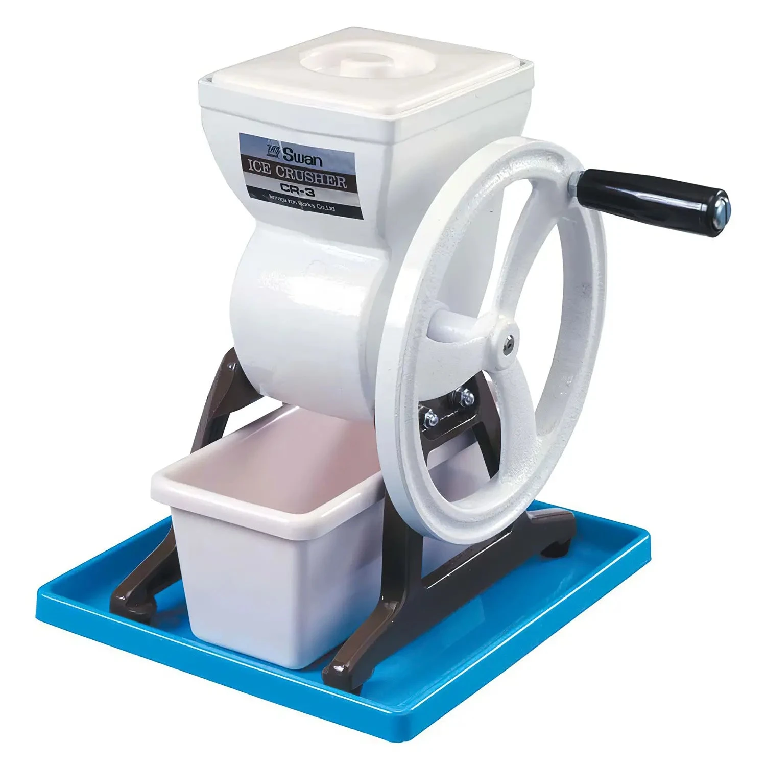 Swan Aluminium Manual Ice Crusher White 3 Swan Aluminium Manual Ice Crusher White