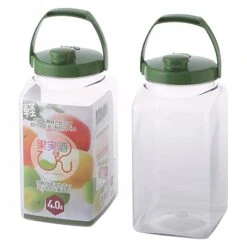 TAKEYA Polyethylene Terephthalate Square Fruit Liquor Bottle -Kai Store TAKEYAPolyethyleneTerephthalateSquareFruitLiquorBottle524653 4