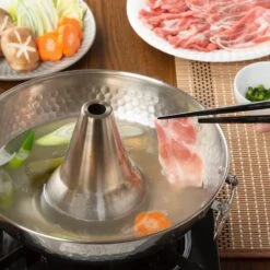 Takekoshi Stainless Steel Shabu Shabu Hot Pot Kiko -Kai Store TakekoshiStainlessSteelShabuShabuHotPotKiko 2