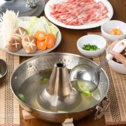 Takekoshi Stainless Steel Shabu Shabu Hot Pot Kiko -Kai Store TakekoshiStainlessSteelShabuShabuHotPotKiko 3