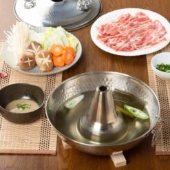 Takekoshi Stainless Steel Shabu Shabu Hot Pot Kiko -Kai Store TakekoshiStainlessSteelShabuShabuHotPotKiko 4