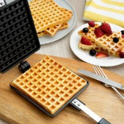 Tamaki Die-Cast Aluminum Waffle Iron -Kai Store TamakiDie CastAluminumWaffleIron 4