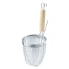Three Snow Stainless Steel Udon Tebo Noodle Strainer Round Base With Wooden Handle 2 Three Snow Stainless Steel Udon Tebo Noodle Strainer Round Base With Wooden Handle -Kai Store ThreeSnowStainlessSteelUdonTeboNoodleStrainerRoundBasewithWoodenHandle 1
