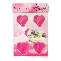 TIGERCROWN PET Resin Curvy Heart Chocolate Mold -Kai Store TigercrownPETResinCurvyHeartChocolateMold 4