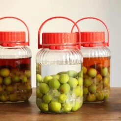 Toyo-Sasaki Glass Soda-Lime Glass Fruit Liquor Bottle -Kai Store Toyo SasakiGlassSoda LimeGlassFruitLiquorBottle 5